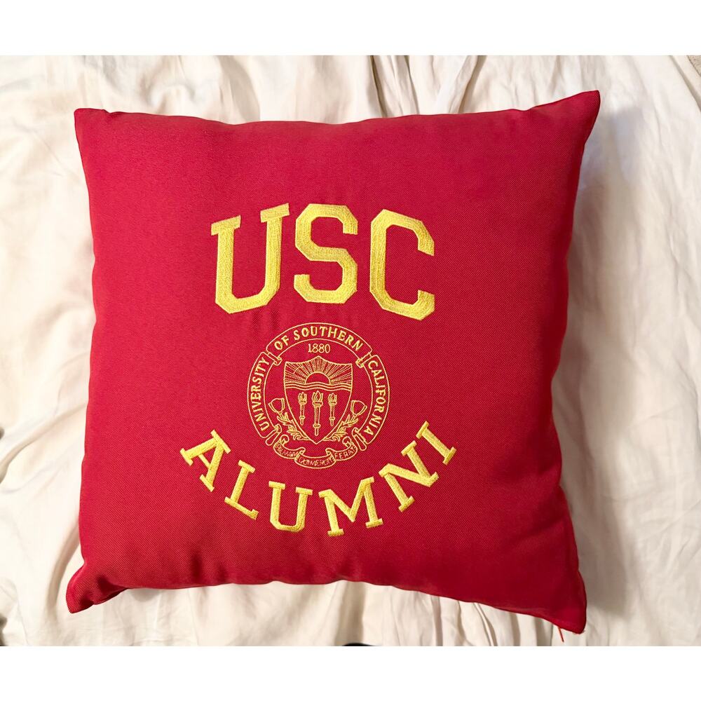 USC Trojans Cardinal Alumni Pillow